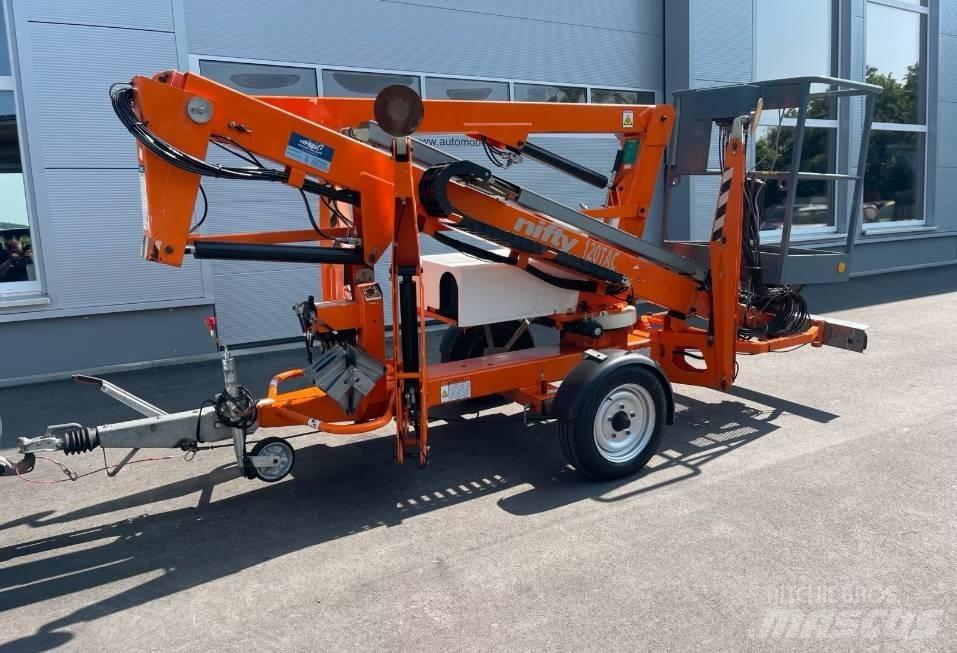 Niftylift 120 TAC Piattaforme aeree su rimorchio