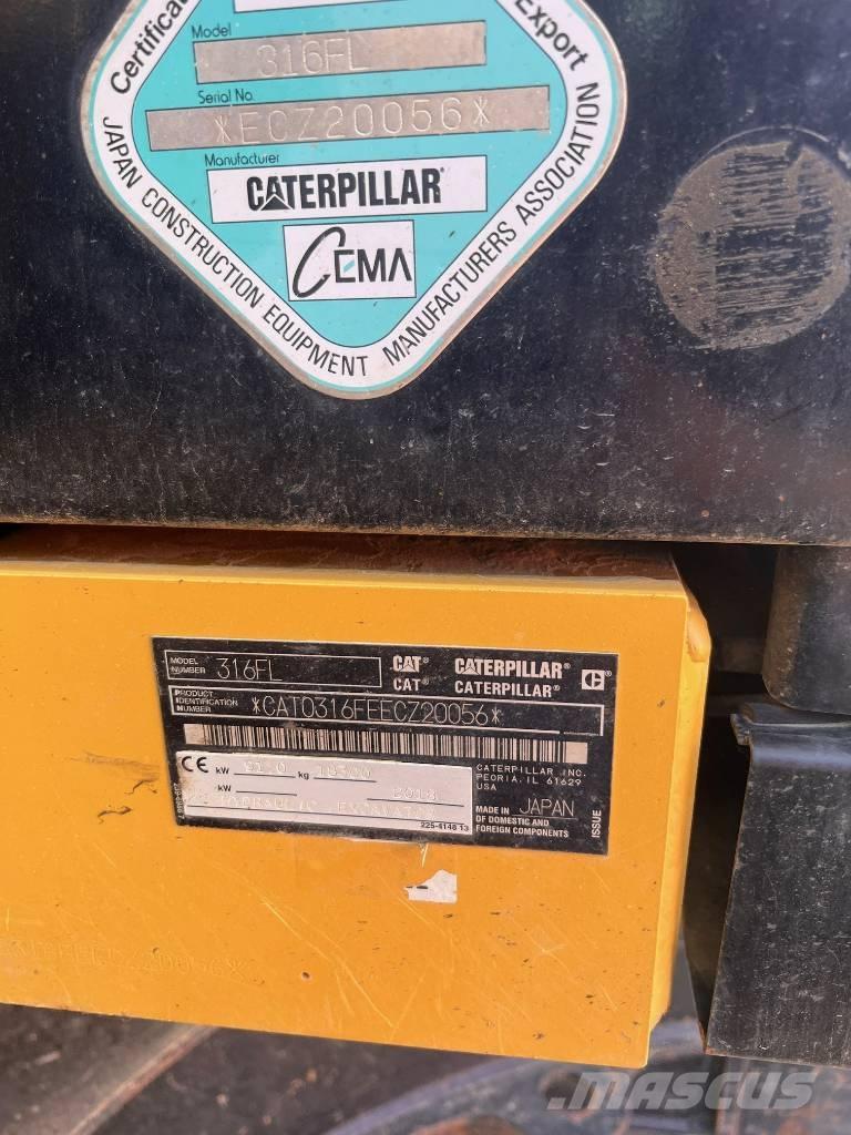 CAT 316FL Escavatori cingolati