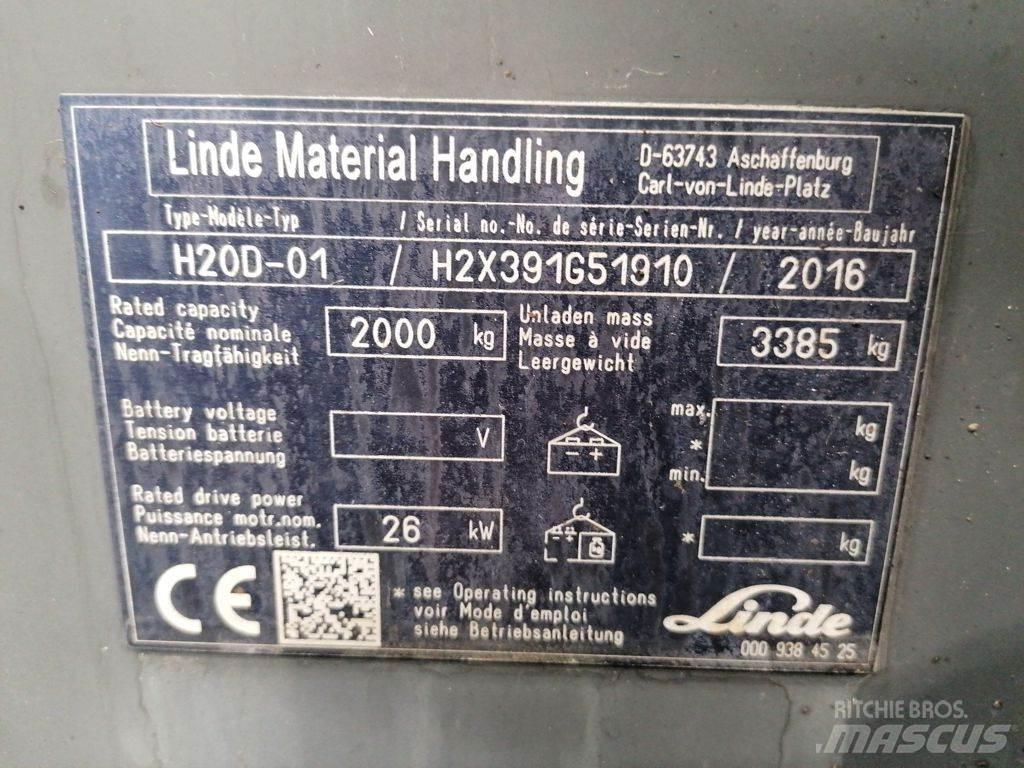 Linde H20D-01 Carrelli elevatori diesel