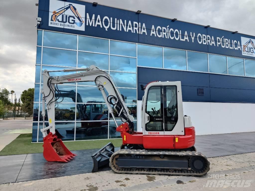 Takeuchi TB 80 FR Miniescavatori