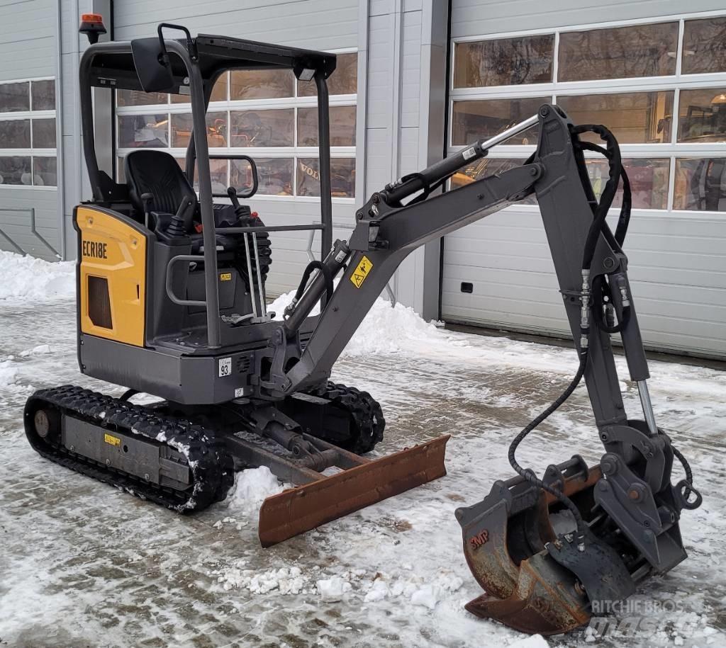 Volvo ECR18E Miniescavatori