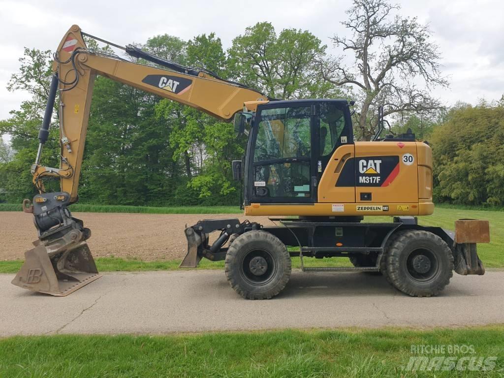 CAT M 317 F Escavatori gommati