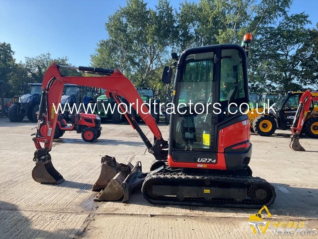 Kubota U 27-4 Miniescavatori