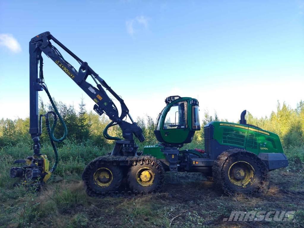 John Deere 1270 G Abbattitrici, Disboscatrici