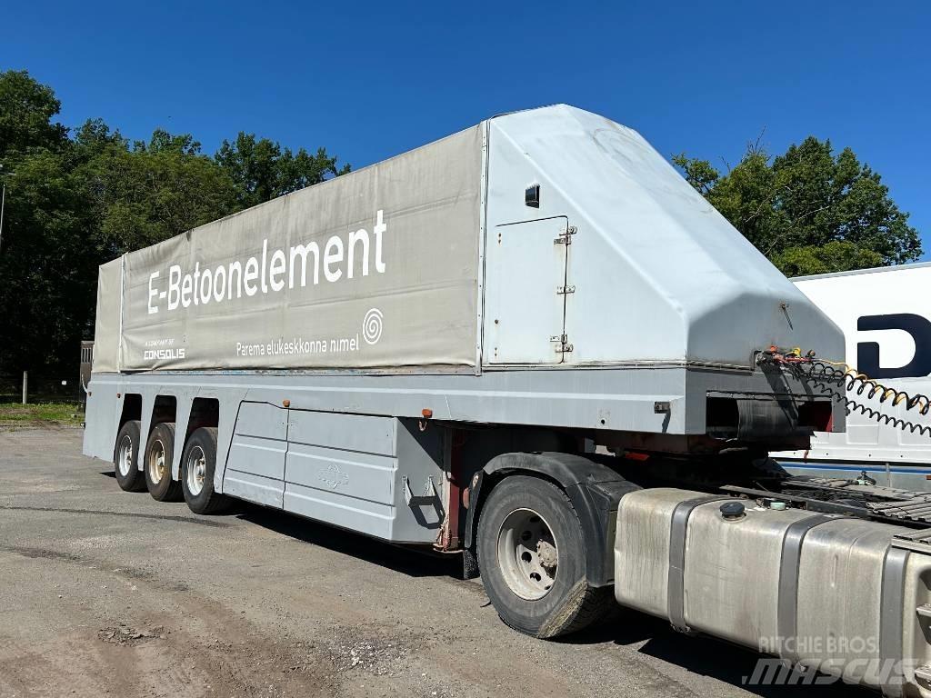 Orthaus OGT 24/B Semirimorchio a pianale
