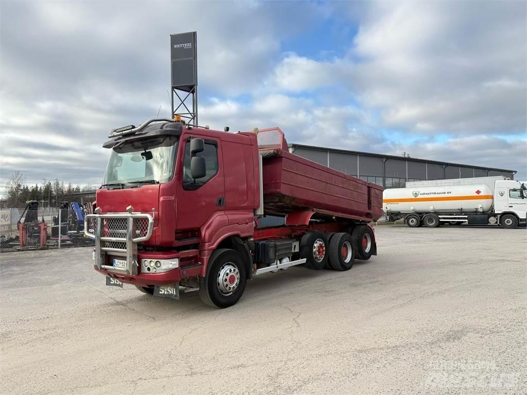 Sisu R500 E12M-8X4 Camion ribaltabili