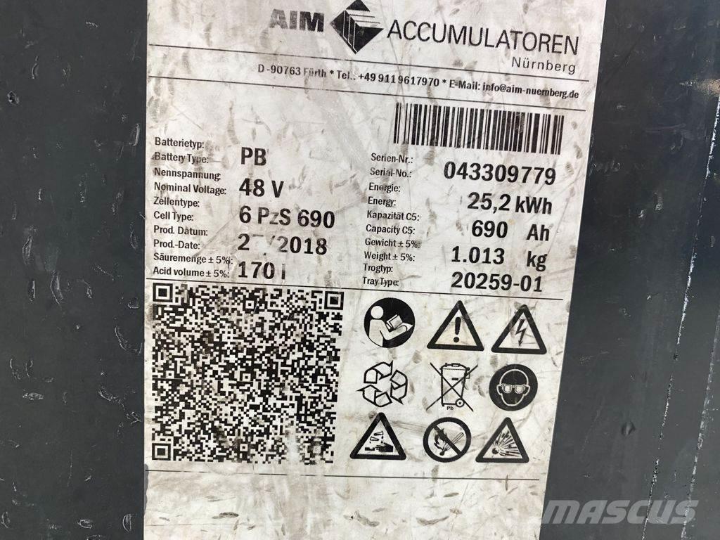 AIM 48V 690Ah Batterie