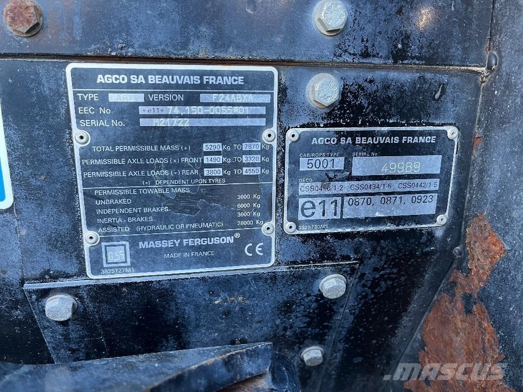 Massey Ferguson 4365 Trattori