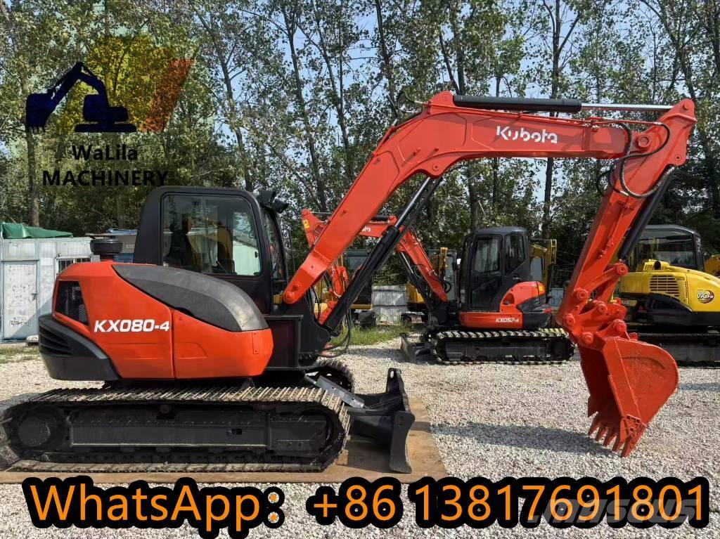 Kubota KX 080-4 Miniescavatori