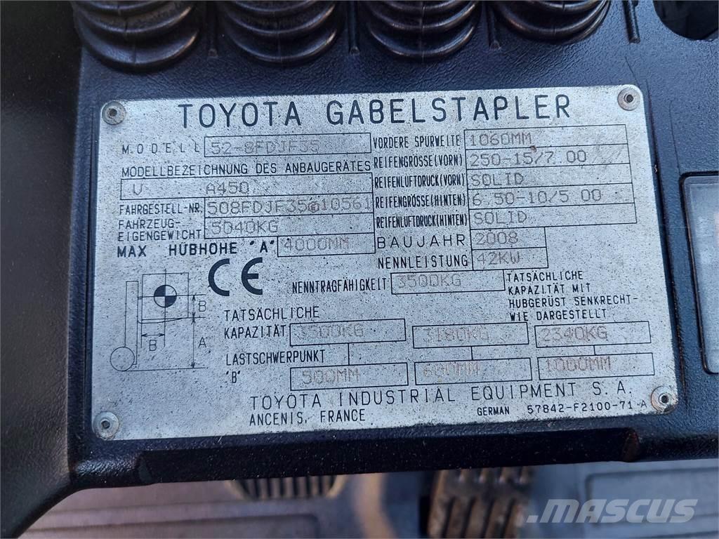 Toyota 52 8FDJF35 Carrelli elevatori diesel