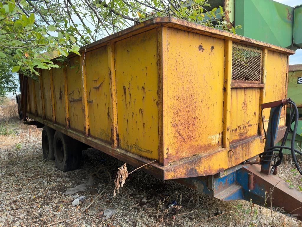  2 Axle Trailer Rimorchi ribaltabili