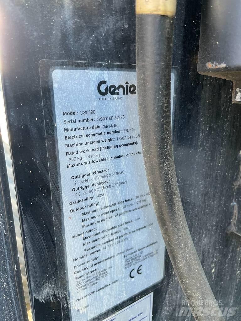Genie 5390RT Piattaforme a pantografo