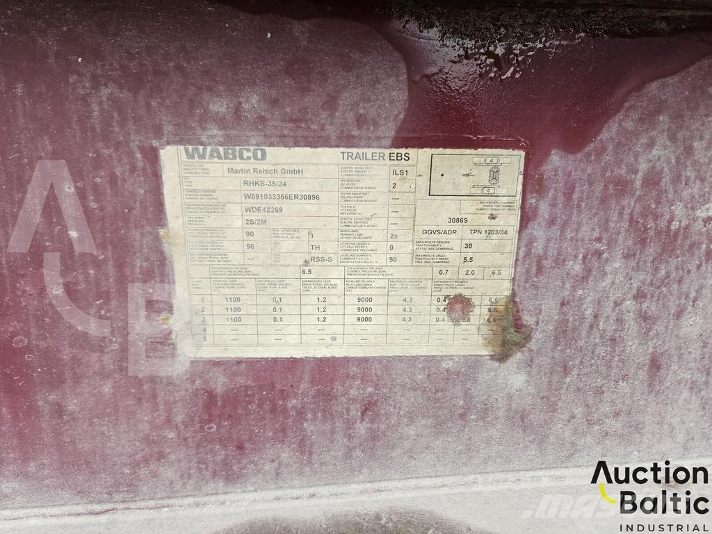 Reisch RHKS-35 Semirimorchi tautliner