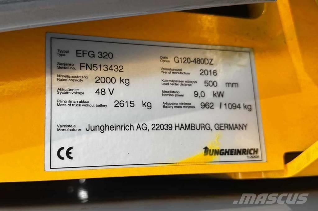 Jungheinrich EFG 320 Carrelli elevatori elettrici