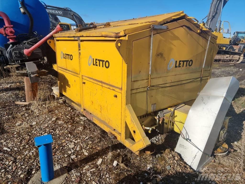  Letto Max Contenitori termici d'asfalto