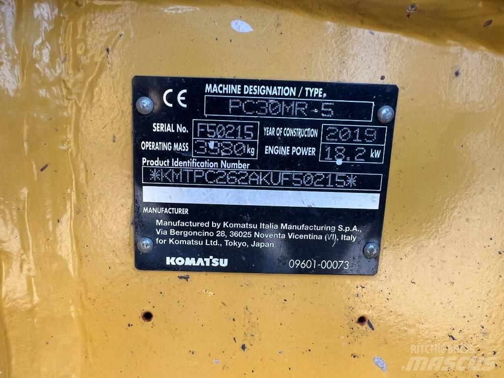 Komatsu PC 30 MR-5 Miniescavatori
