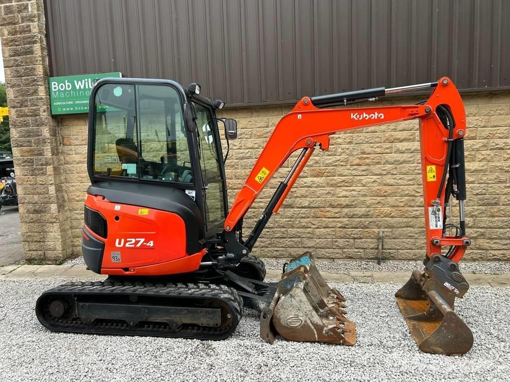 Kubota U27-4 Miniescavatori