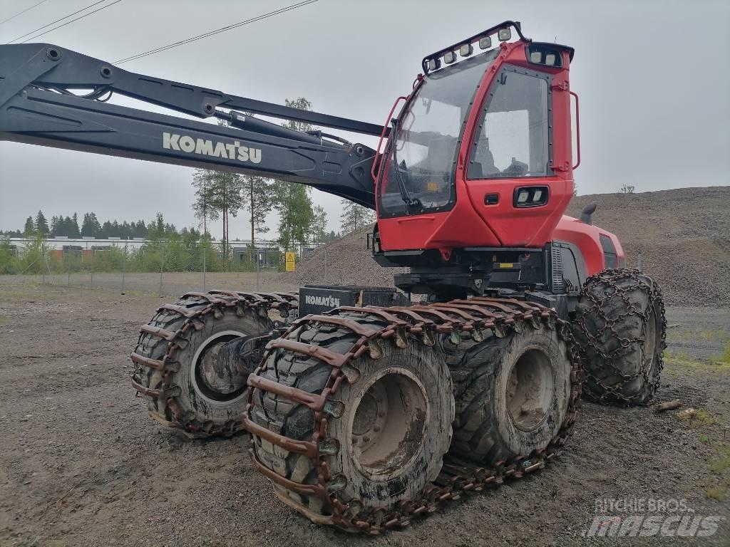 Komatsu 911 Abbattitrici, Disboscatrici