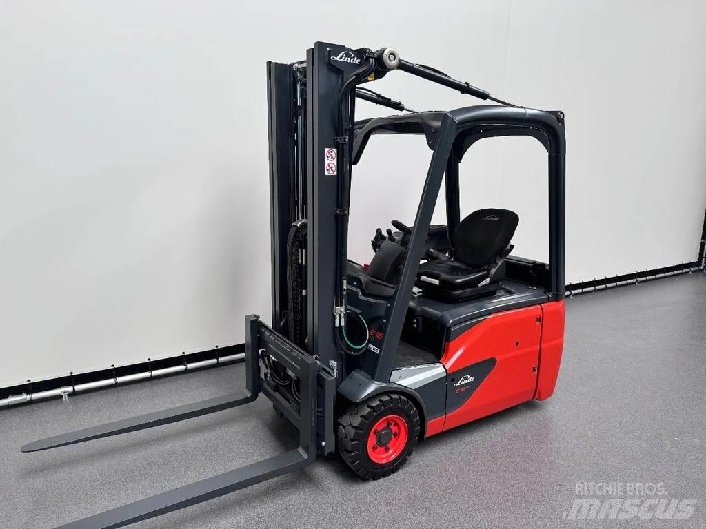 Linde 386 E 16-02 Carrelli elevatori elettrici