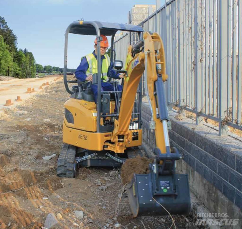 XCMG Rubber Tracks Miniescavatori