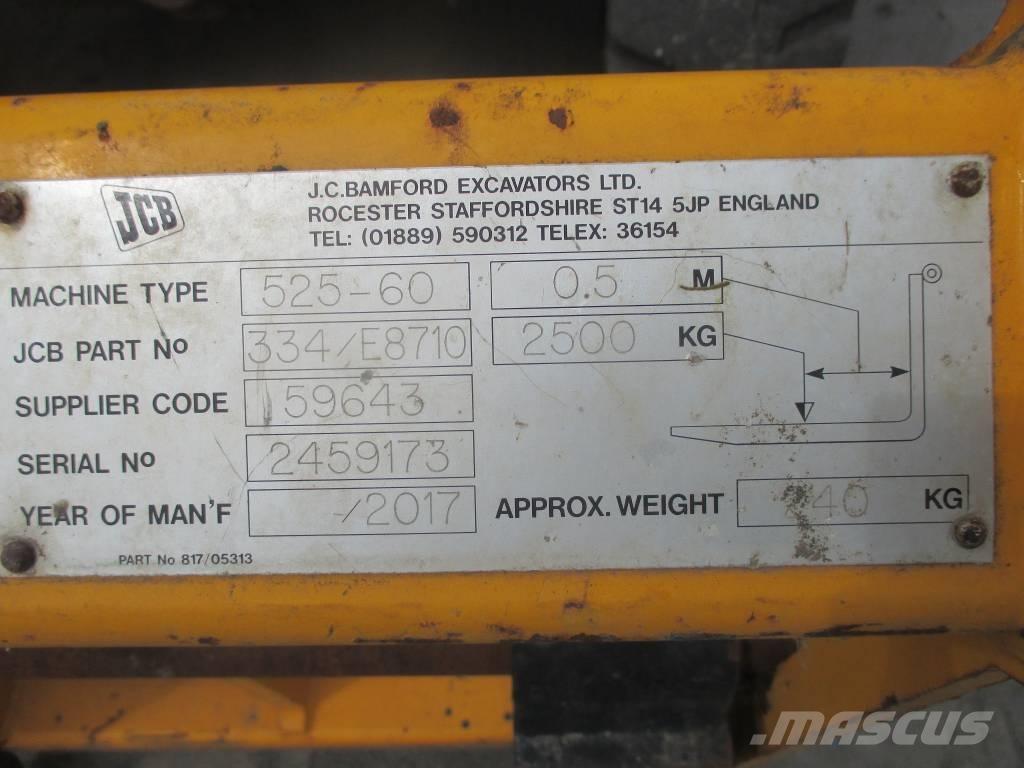 JCB 525-60 Sollevatori telescopici