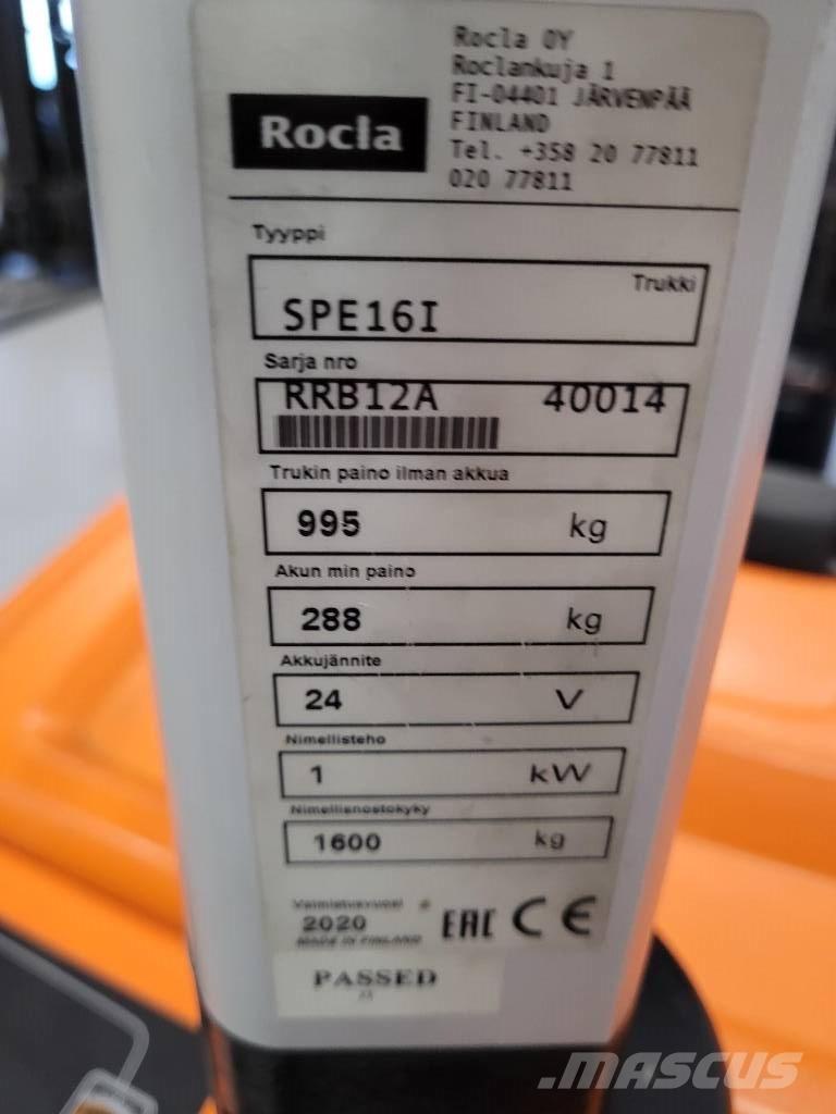 Rocla SPE16i Carelli stoccatori  automatici-usati