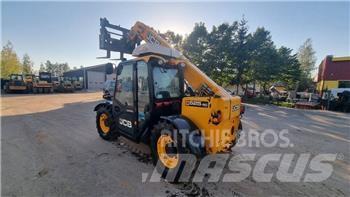 JCB 525-60 Hi-Viz Pale gommate telescopiche