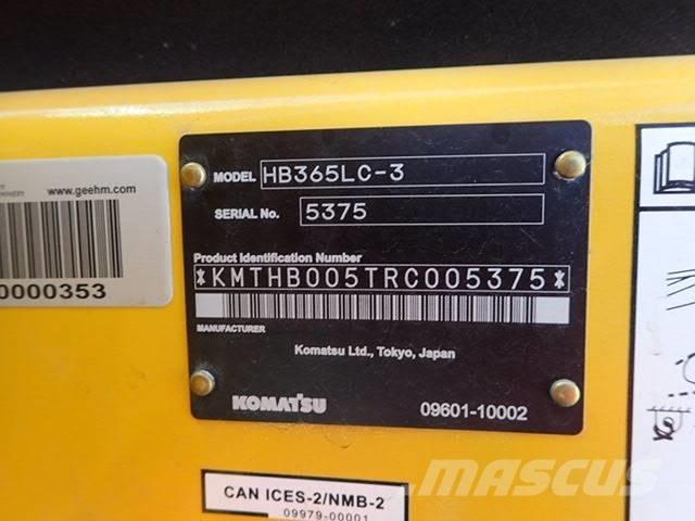 Komatsu HB 365LC-3 Escavatori cingolati