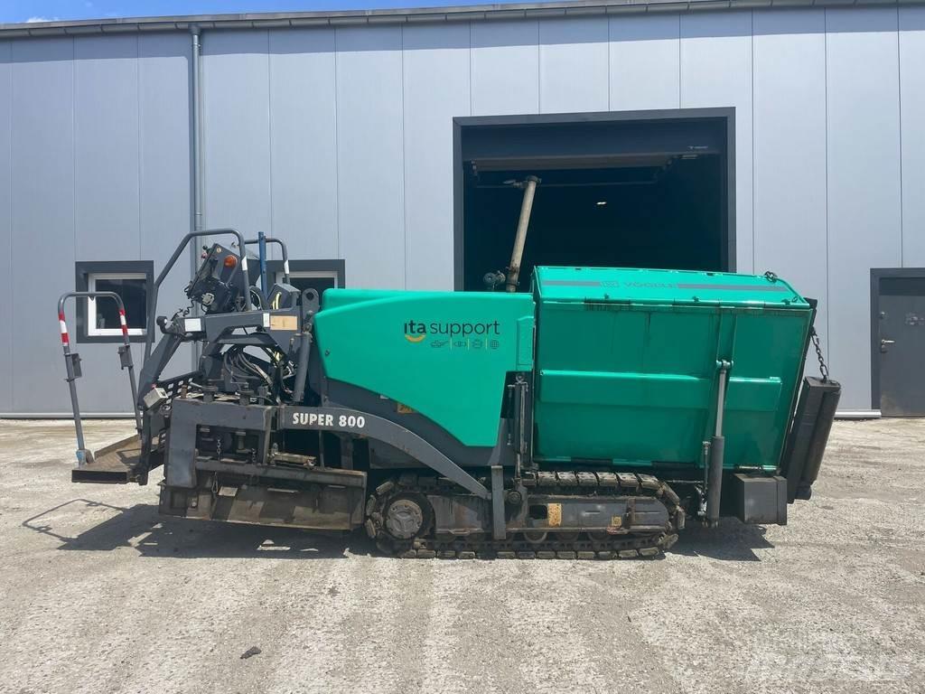 Vögele Super 800 Finitrici