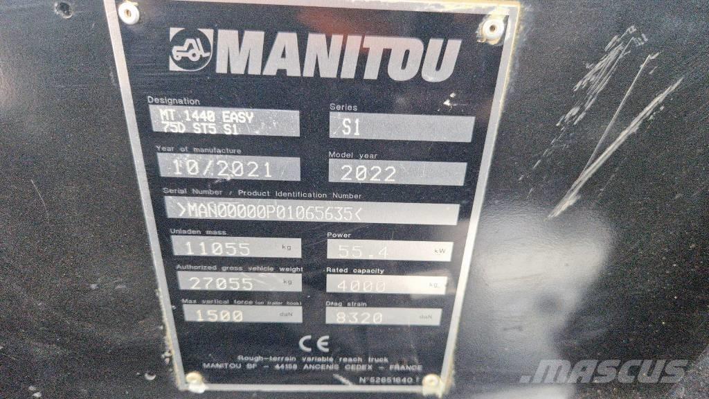 Manitou MT 1440 Sollevatori telescopici