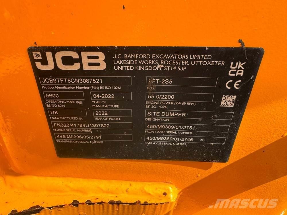 JCB 9T-2FT Mini dumper