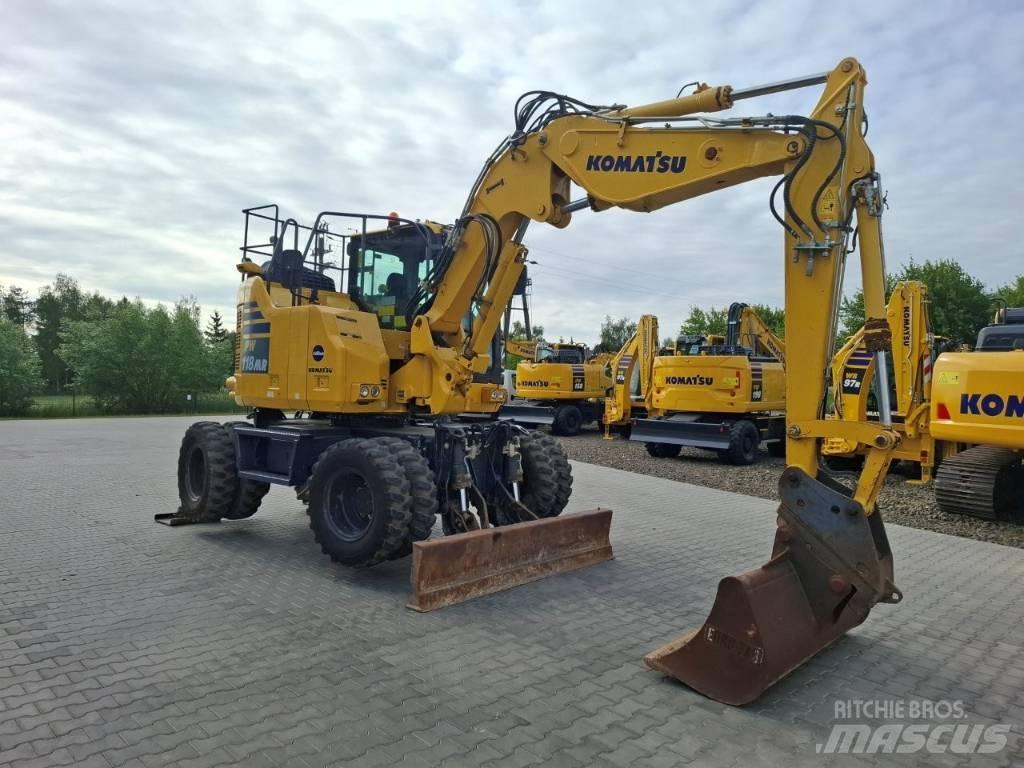 Komatsu PW 118MR-11 Escavatori gommati