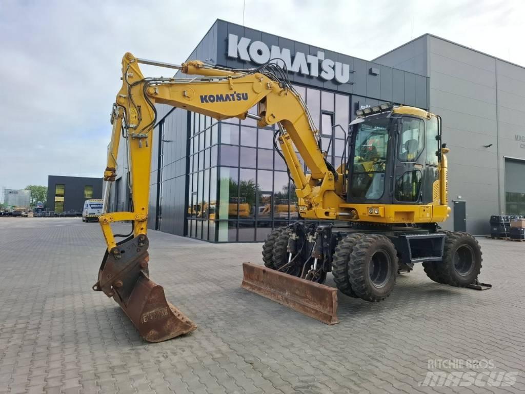 Komatsu PW 118MR-11 Escavatori gommati