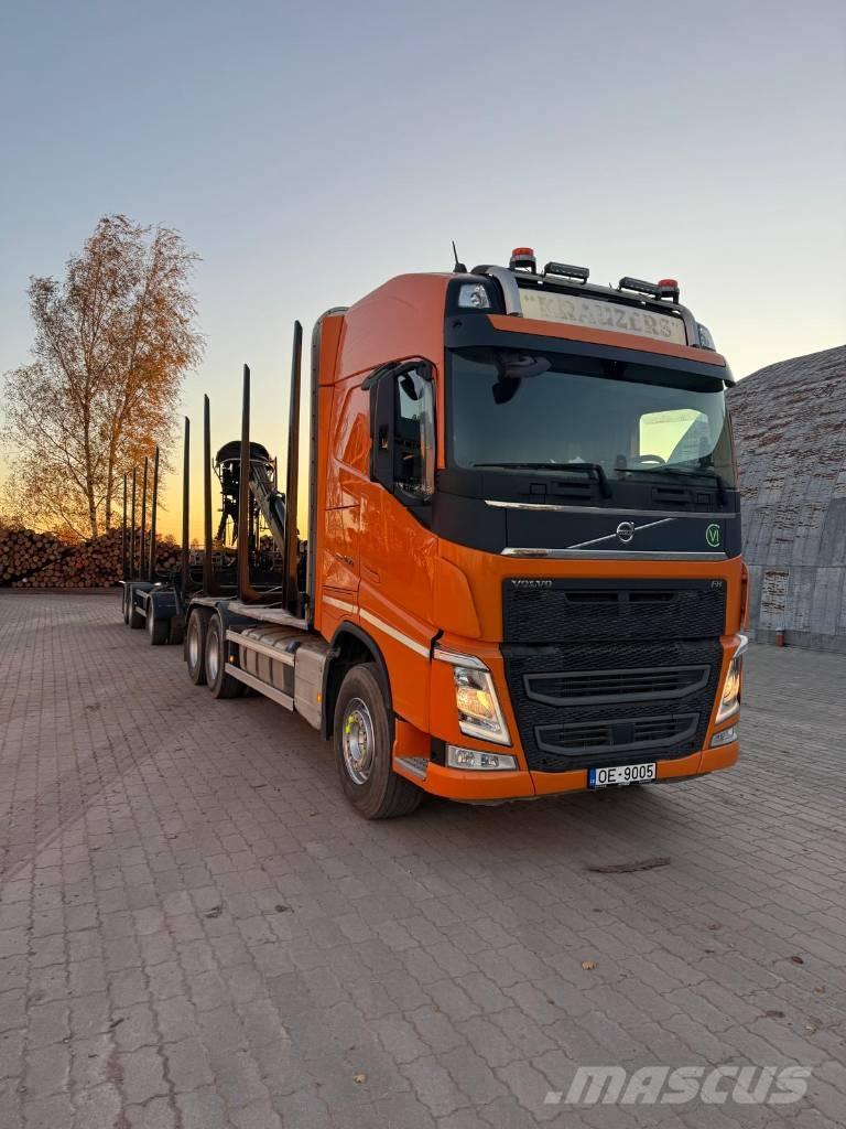 Volvo FH 650 Camion trasporto legname