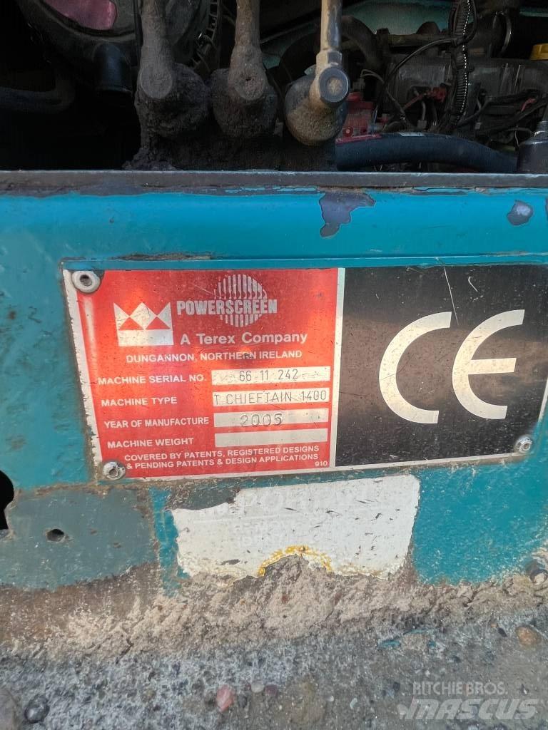 PowerScreen 1400 Vagli mobili