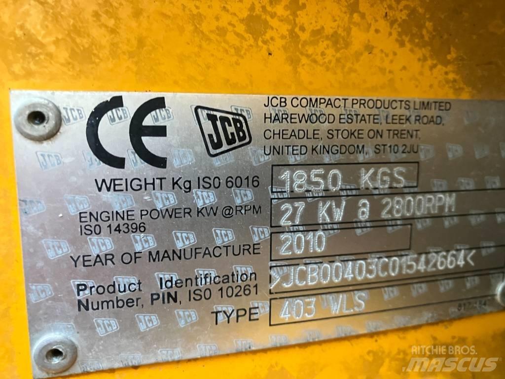 JCB 403 Pale multiuso