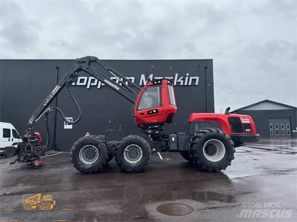 Komatsu 951 Abbattitrici, Disboscatrici