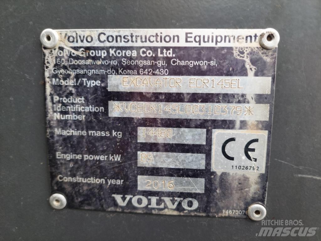 Volvo ECR 145 EL Escavatori cingolati