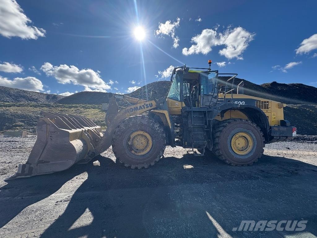 Komatsu WA 500-7 Pale gommate
