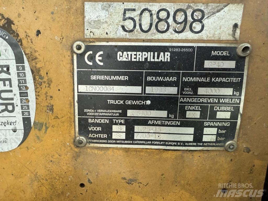 CAT GP 40 Carrelli elevatori GPL