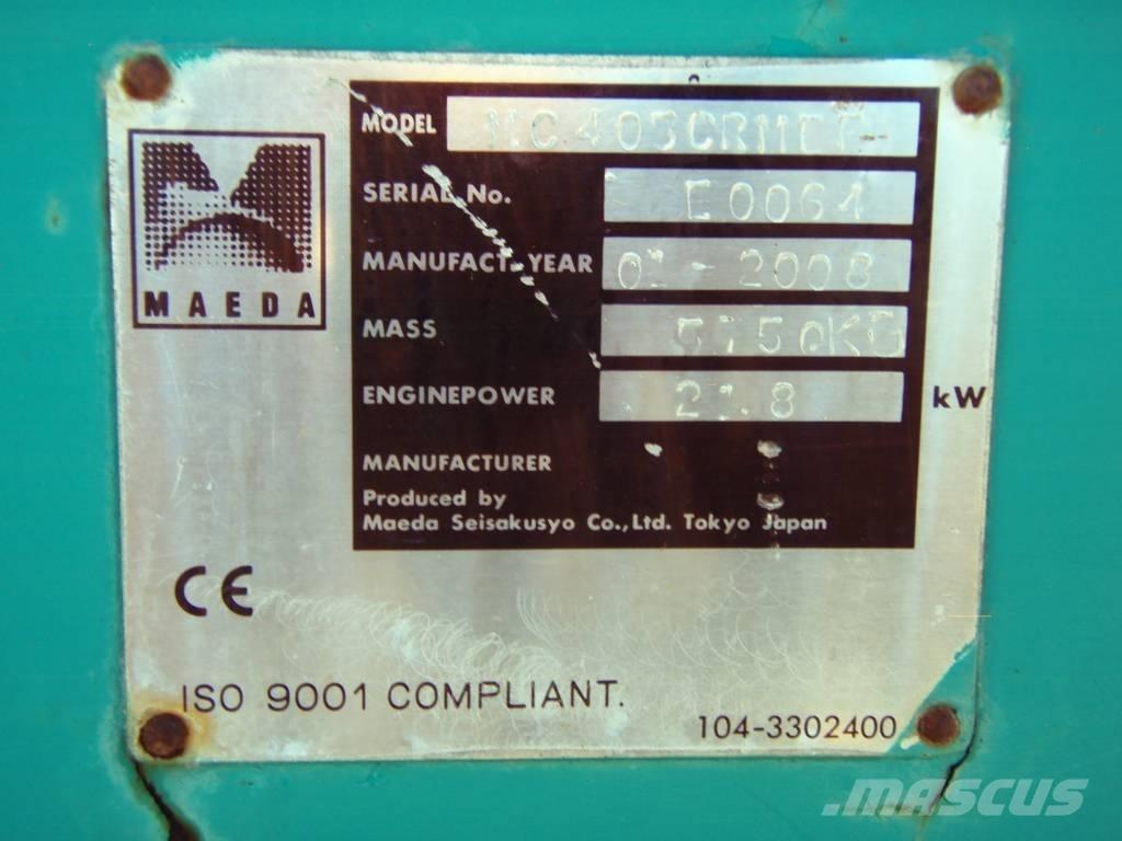 Maeda MC 405 CRME Gru cingolate