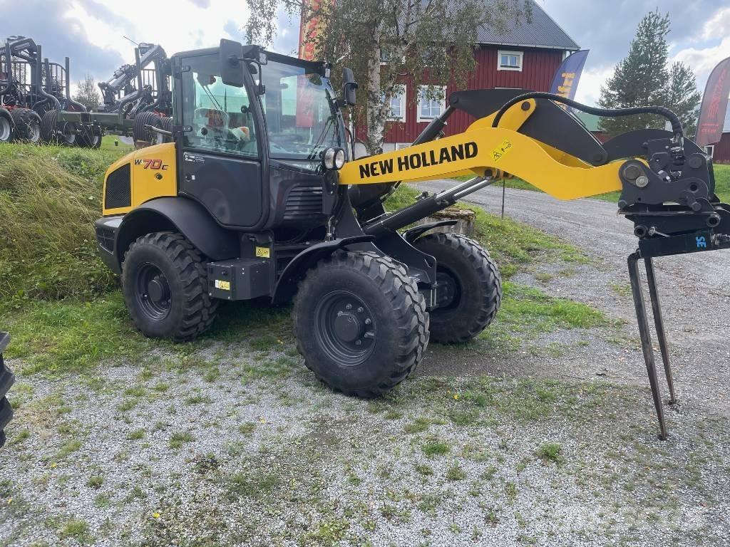 New Holland W70C Pale gommate