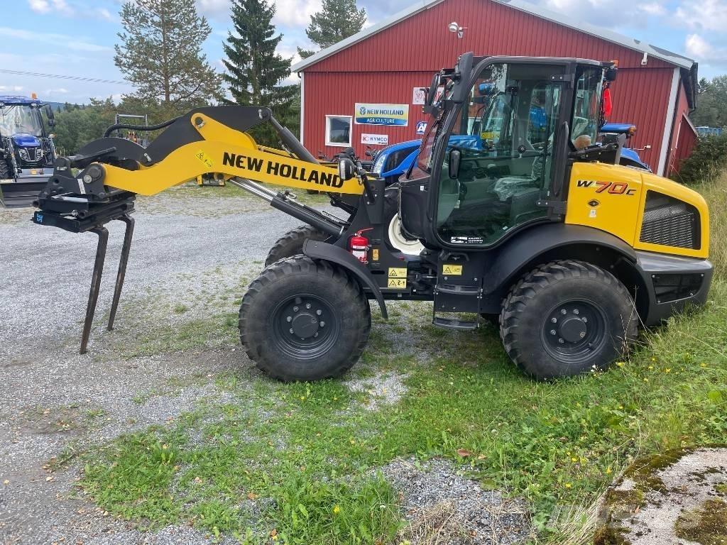 New Holland W70C Pale gommate
