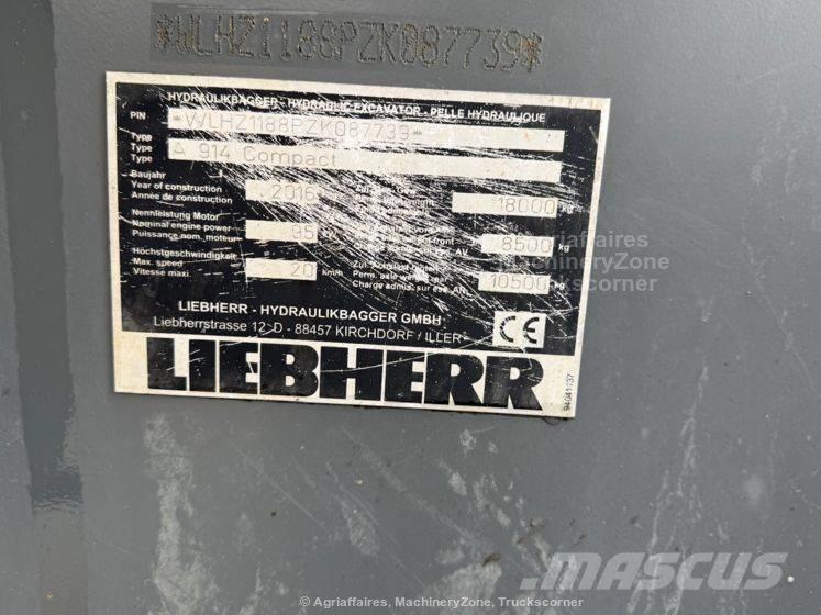 Liebherr A 914 Escavatori gommati