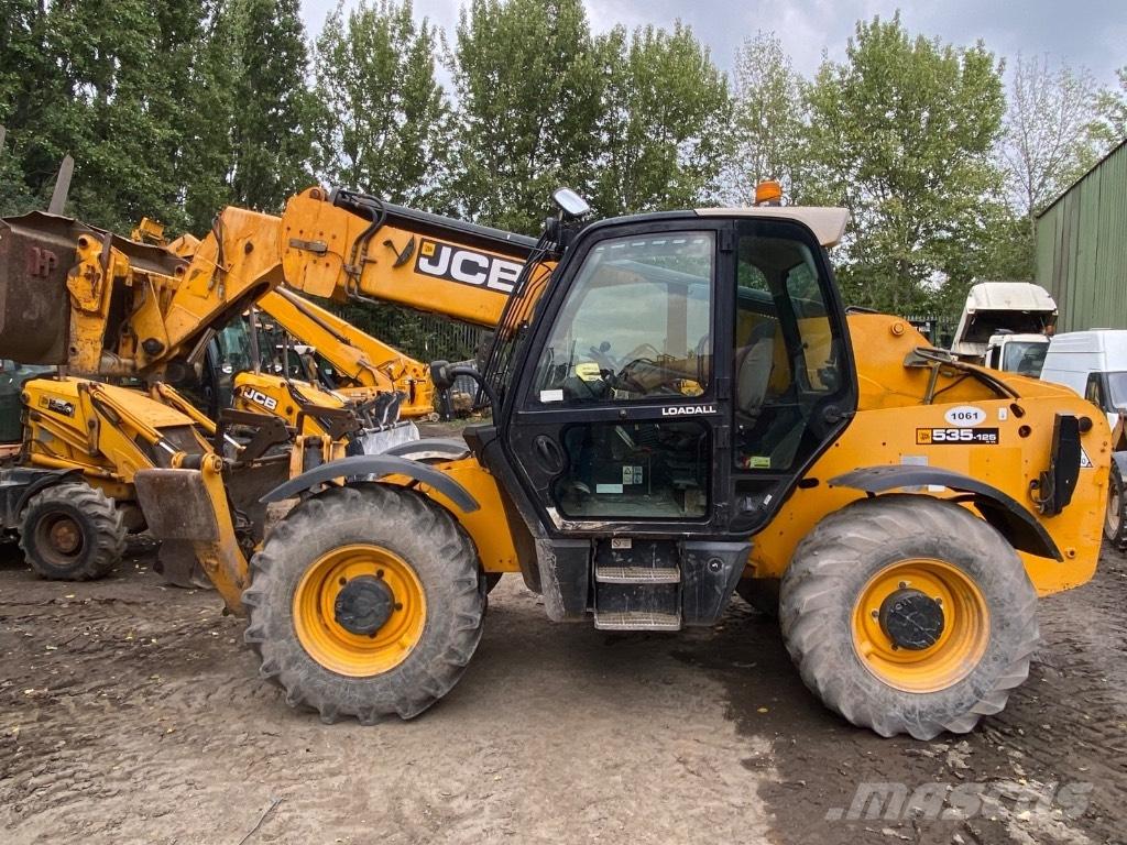 JCB 535-125 Pale gommate telescopiche
