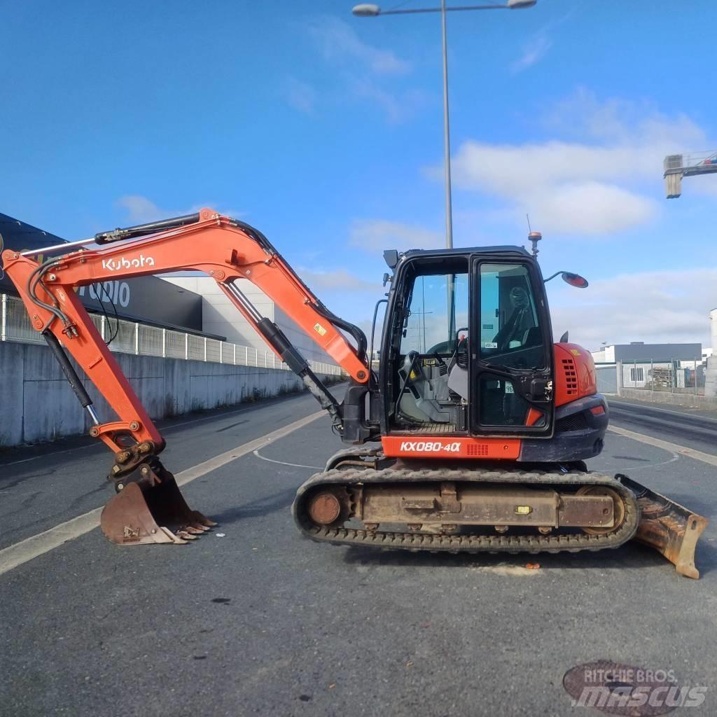 Kubota KX 080-4A Escavatori medi 7t - 12t