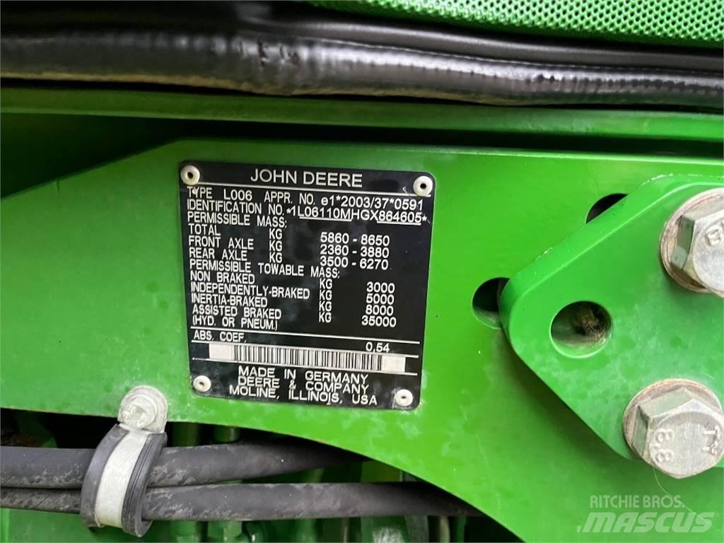 John Deere 6110 M Trattori