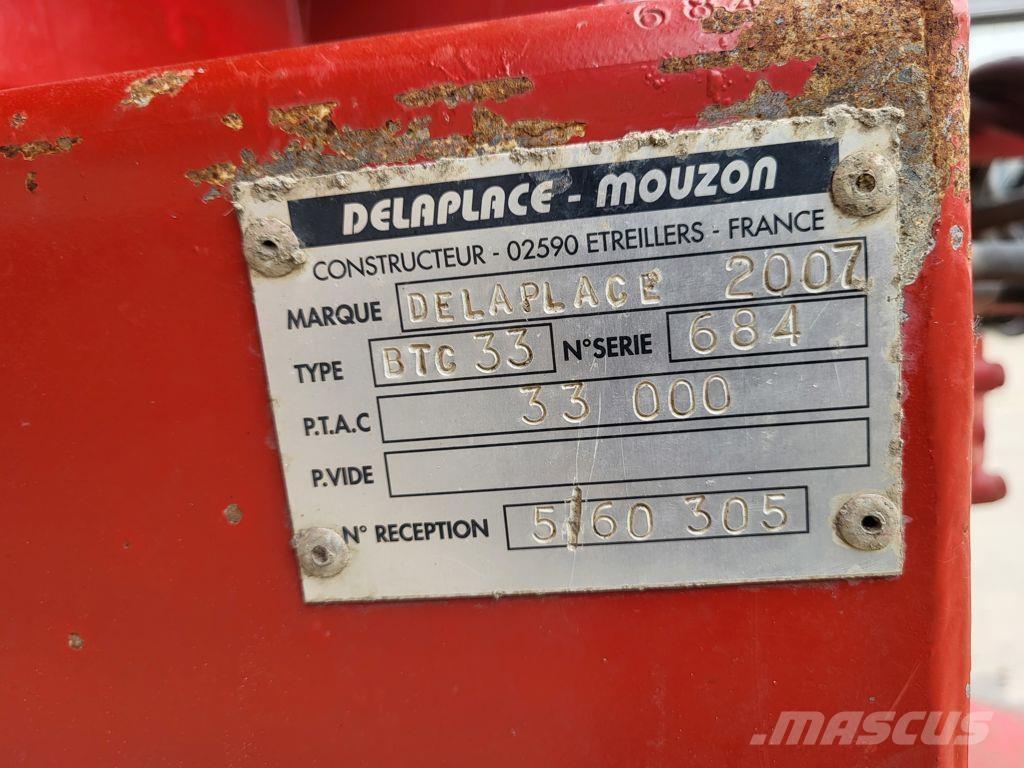 Delaplace 33 ton Rimorchi ribaltabili