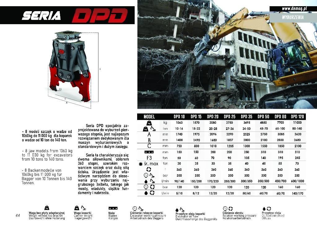  DEMOQ DPD25 Frantumatori da cantiere