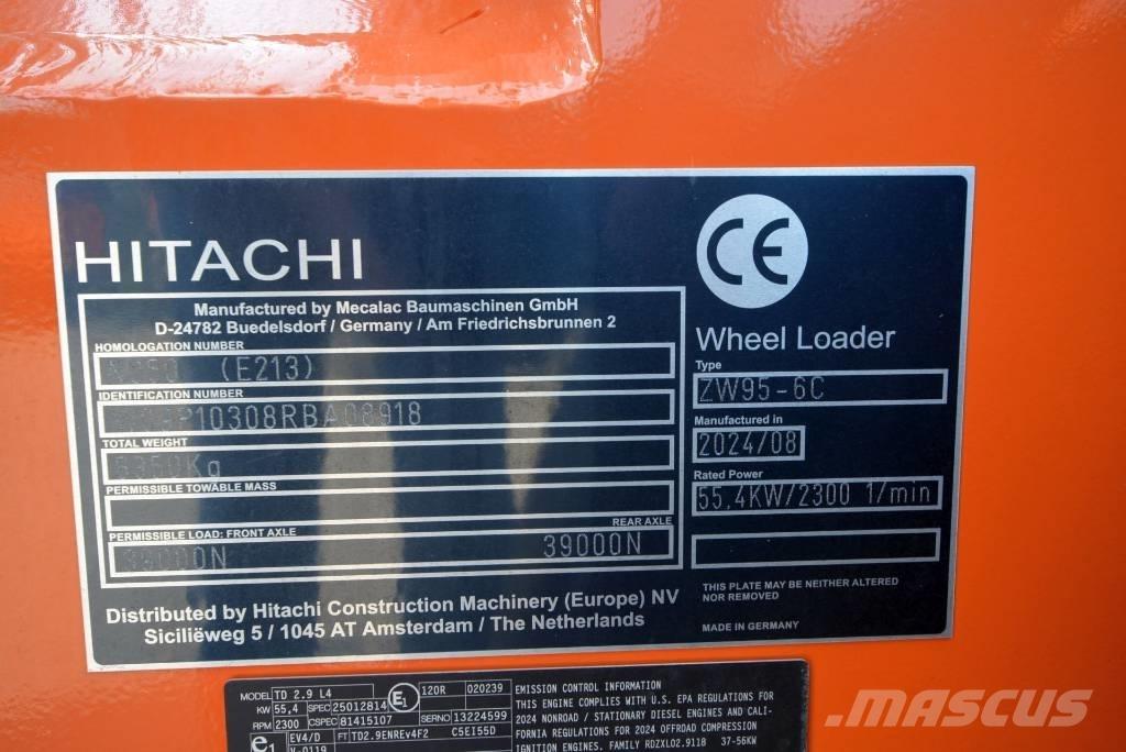 Hitachi ZW 95-6 C Pale gommate